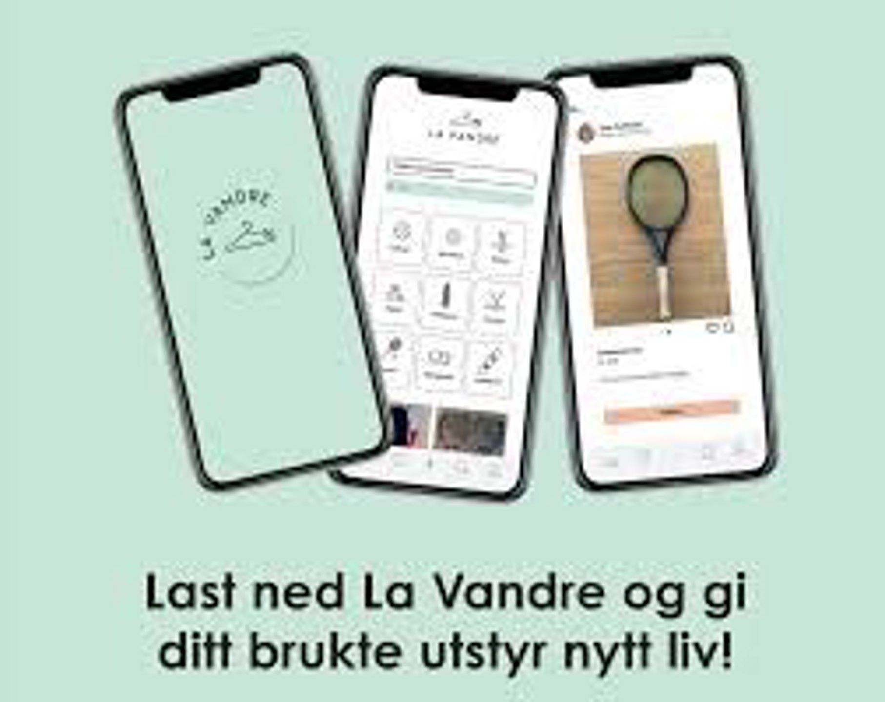 La vandre - app for kjøp og salg av klær og utstyr